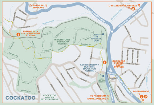 Cockatoo Map